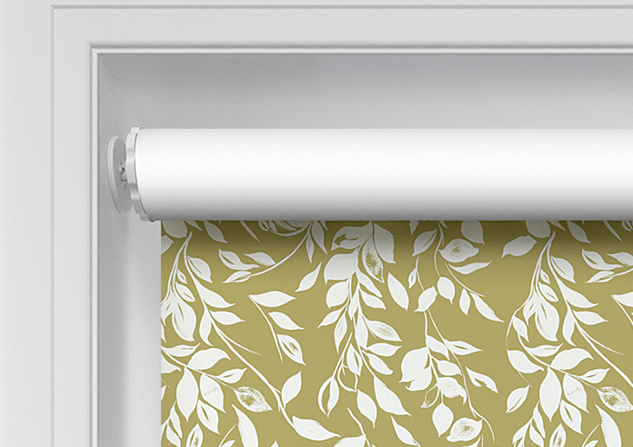 Hanging Greenery, Chartreuse - Twist&Fit Roller Blind - Image 10